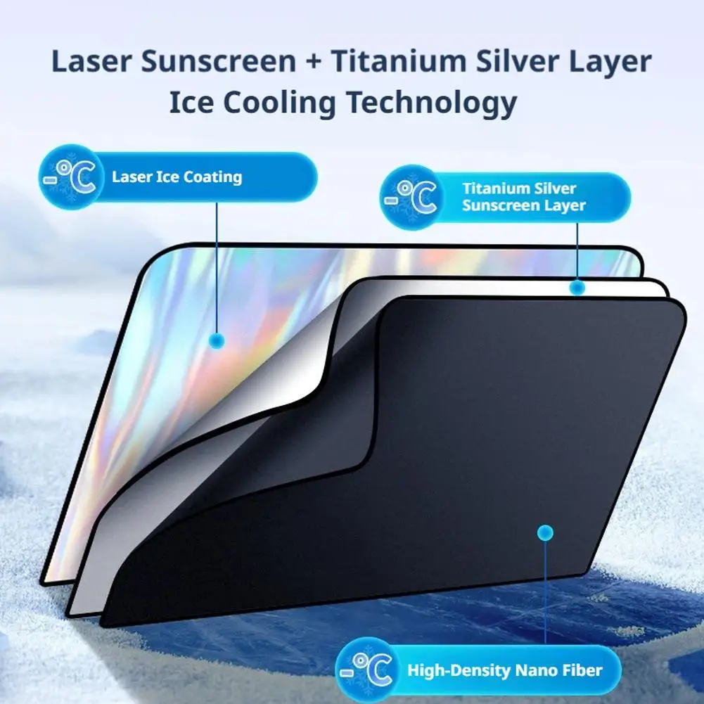 Car Side Window Sun Shade Magnet Privacy Curtains Anti Glare UV Block Protector Sunshade Laser Coating Heat Insulation
Car Side Window Sun Shade Magnet Privacy Curtains Anti Glare UV Block Protector Sunshade Laser Coating Heat Insulation