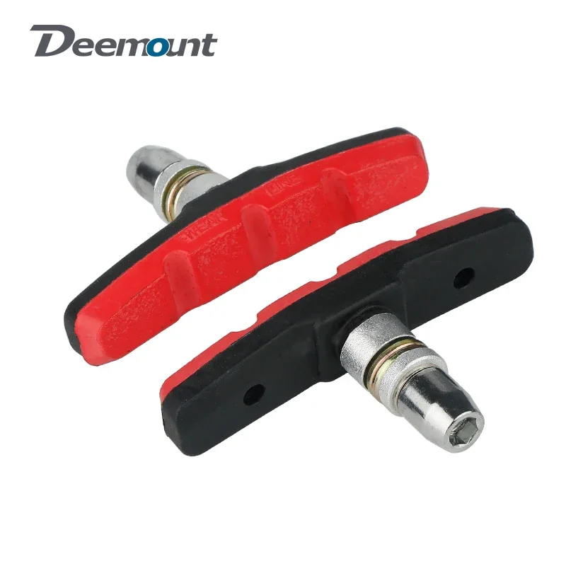 Robust Hard Wearing Rubber Blocks for MTB Linear Pull V Clamp Braking 70mm Black Red Dual Color V-brake Pads Wet Dry Conditions
Robust Hard Wearing Rubber Blocks for MTB Linear Pull V Clamp Braking 70mm Black Red Dual Color V-brake Pads Wet Dry Conditions