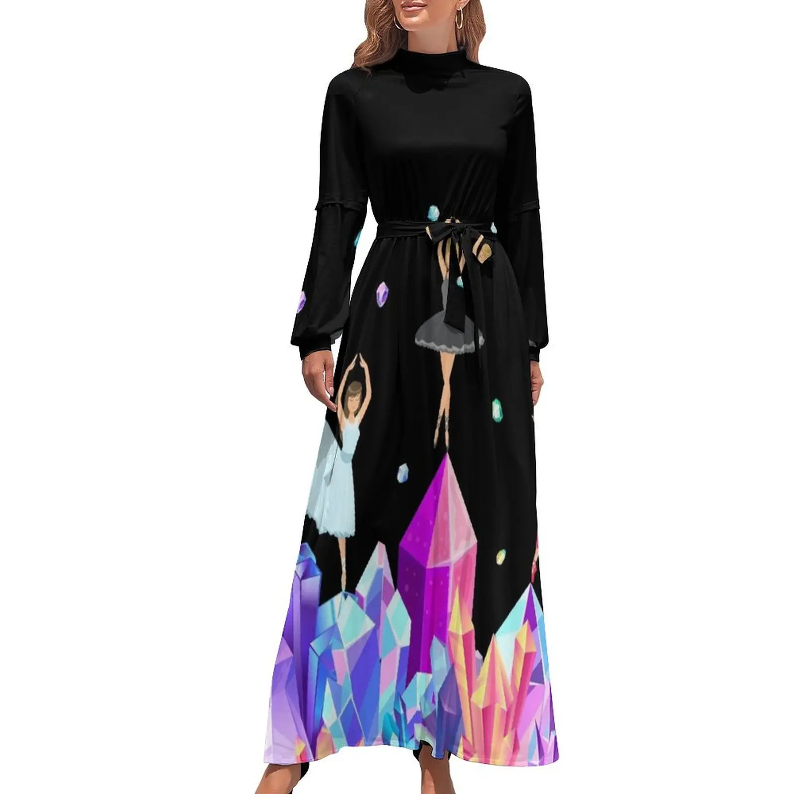 Ballerina dancing on the gemstone Long Dress beach dresses women's clothing summer 2024 novelties
Ballerina dancing on the gemstone Long Dress beach dresses women's clothing summer 2024 novelties