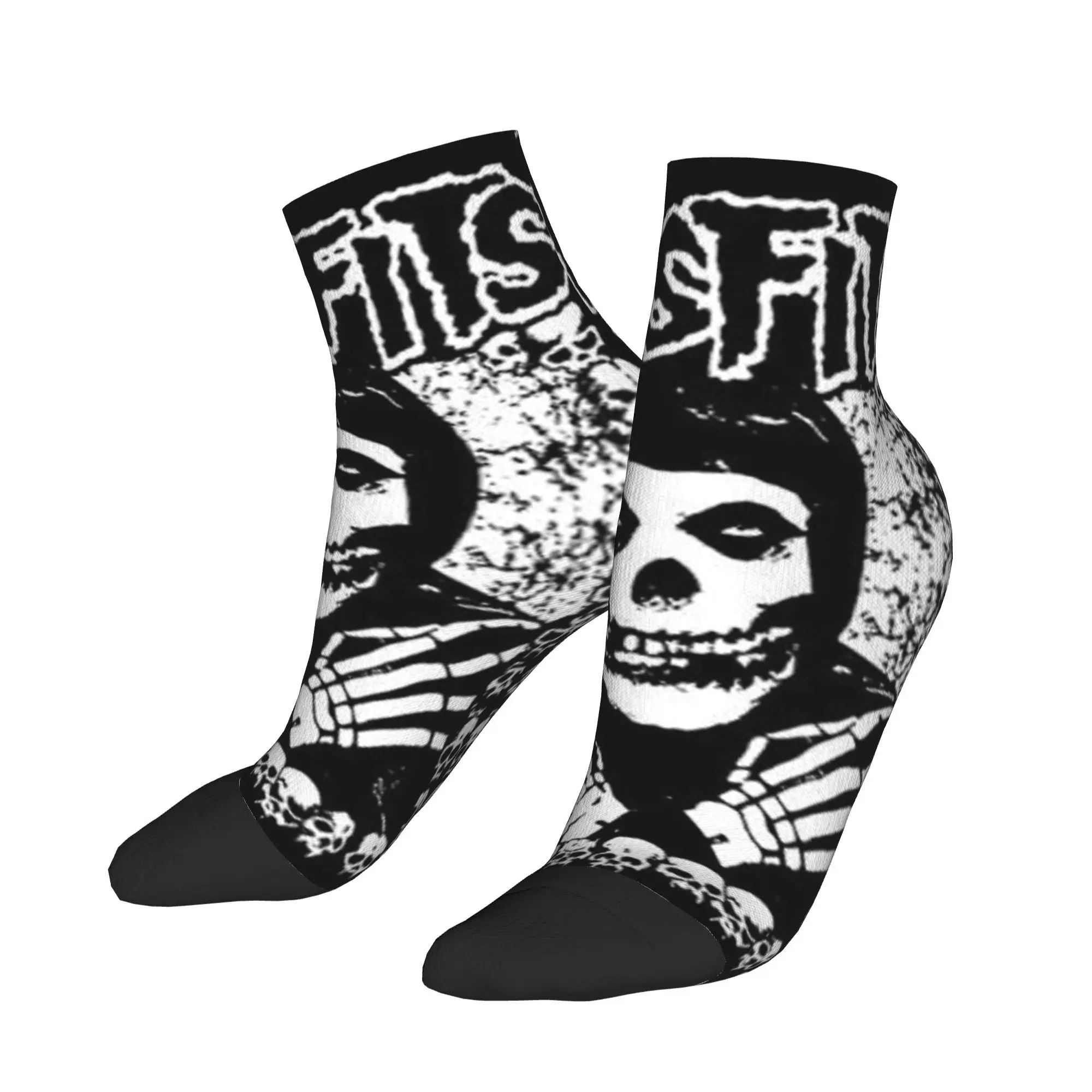 The Misfits Rock Band Pattern Ankle Socks Men Breathable Leisure Sock Summer Skateboard Anti Bacterial Graphic Socks Gift
The Misfits Rock Band Pattern Ankle Socks Men Breathable Leisure Sock Summer Skateboard Anti Bacterial Graphic Socks Gift