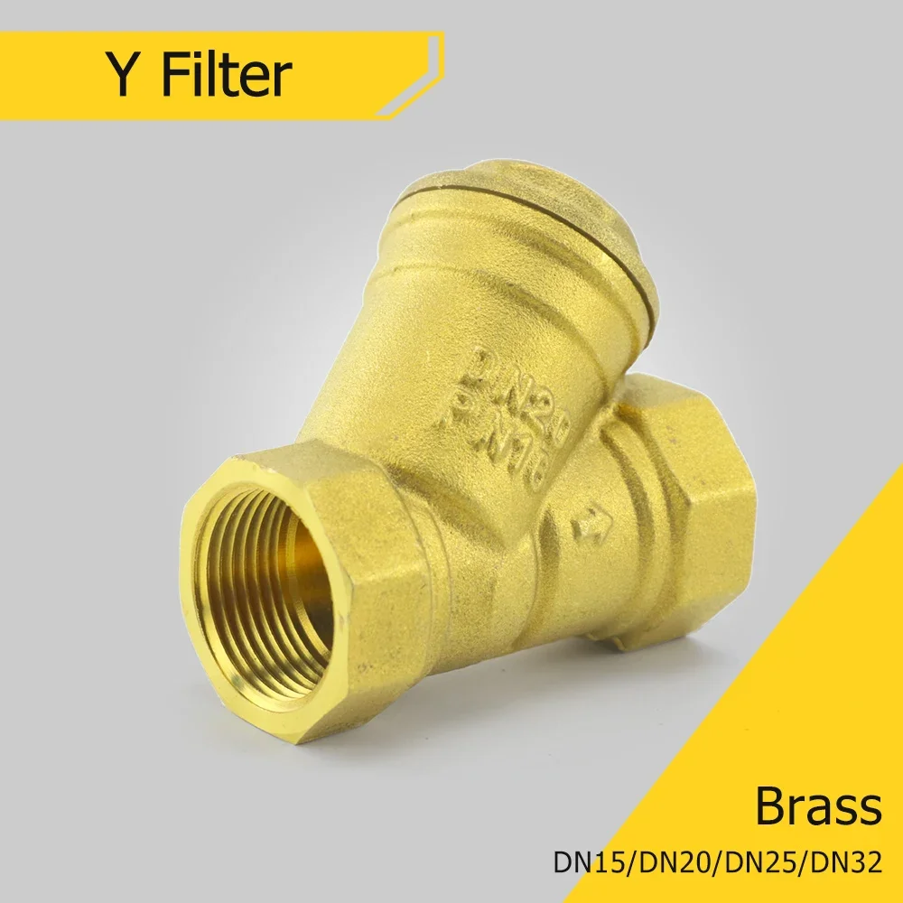Brass Y-Type Strainer Filter Valve 1/2"-1-1/4" DN15-DN32 for Water Systems Applications
Brass Y-Type Strainer Filter Valve 1/2"-1-1/4" DN15-DN32 for Water Systems Applications