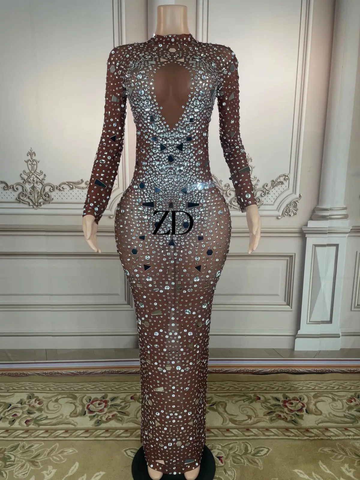 ZD Rhinestone Tassel Sexy V-Neck Hanging Neck Elastic Dress 2025 New Fashion Custom Women'S Clothing
ZD Rhinestone Tassel Sexy V-Neck Hanging Neck Elastic Dress 2025 New Fashion Custom Women'S Clothing