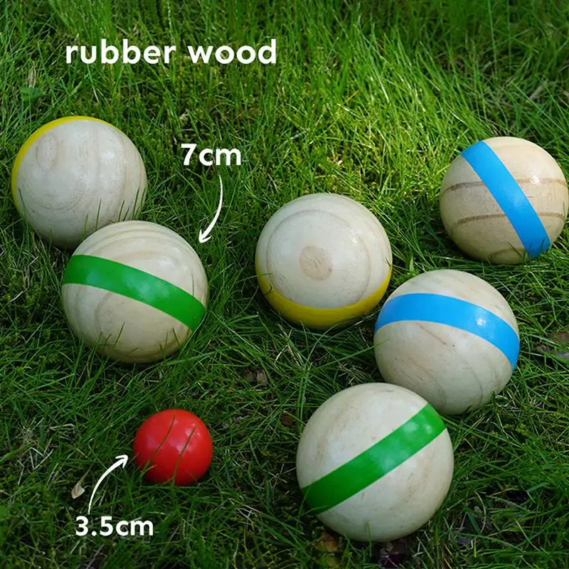 * 7Pcs Wood Bocce Balls Sports Playground Balls Grass Outdoor Balls For Backyard Gym Beach Lawn Family Parties With Storage Bag
* 7Pcs Wood Bocce Balls Sports Playground Balls Grass Outdoor Balls For Backyard Gym Beach Lawn Family Parties With Storage Bag