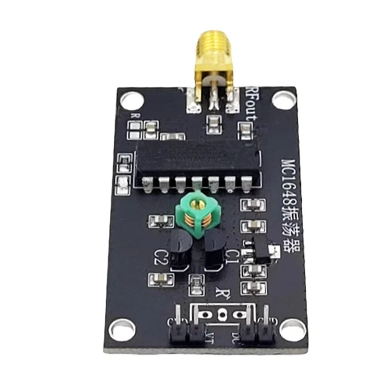 80MHz-124MHz RF Voltage Controlled Oscillator FM Signal Source MC1648 Oscillator-A75P
80MHz-124MHz RF Voltage Controlled Oscillator FM Signal Source MC1648 Oscillator-A75P
