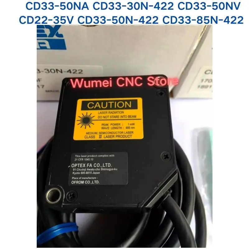 Brand new for Displacement sensor CD33-50NA CD33-30N-422 CD33-50NV CD22-35V CD33-50N-422 CD33-85N-422
Brand new for Displacement sensor CD33-50NA CD33-30N-422 CD33-50NV CD22-35V CD33-50N-422 CD33-85N-422