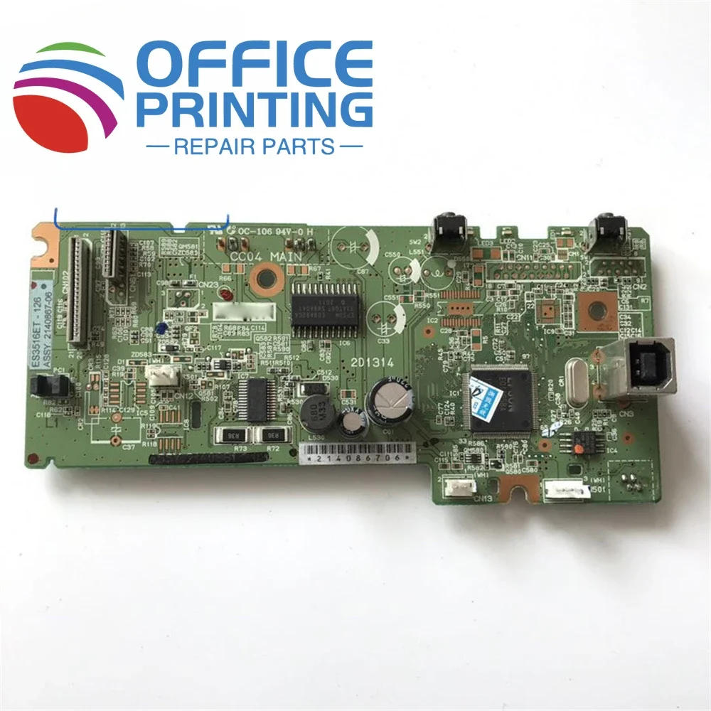 Оригинальная основная плата для принтера Epson L111 L301 L303 L300 L110 L200, интерфейсная плата.
Оригинальная основная плата для принтера Epson L111 L301 L303 L300 L110 L200, интерфейсная плата.