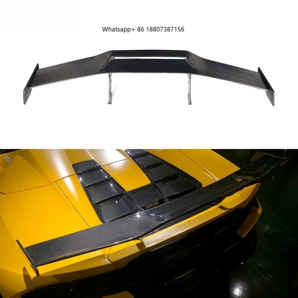 High Quality Dry Carbon Fiber Gt Rear Trunk Wing Car Spoiler ForLamborghini Huracan Evo
High Quality Dry Carbon Fiber Gt Rear Trunk Wing Car Spoiler ForLamborghini Huracan Evo