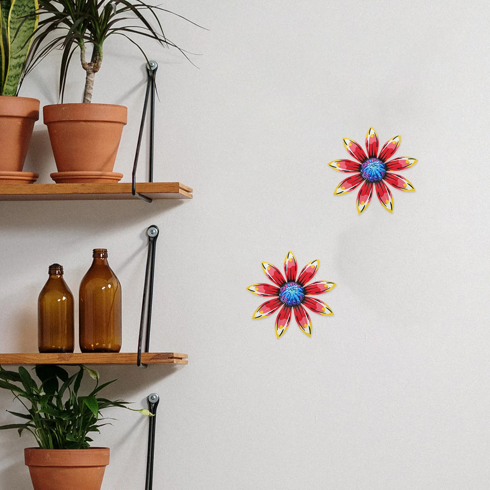 Wrought Iron Flower Wall Decoration Decorations for Garden Art Flowers Household
Wrought Iron Flower Wall Decoration Decorations for Garden Art Flowers Household