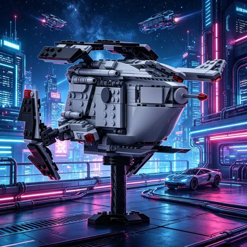 Конструктор Imperial Patrol Gunship MOC: Модель научно-фантастического военного самолета, сборные блоки, коллекционный подарок для взрослых
Конструктор Imperial Patrol Gunship MOC: Модель научно-фантастического военного самолета, сборные блоки, коллекционный подарок для взрослых