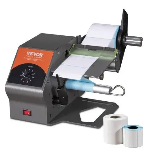 Adjustable Automatic Label Dispenser & Stripper - Fits 0.2-4.5 Widths, Control for Clear & Opaque Labels
Adjustable Automatic Label Dispenser & Stripper - Fits 0.2-4.5 Widths, Control for Clear & Opaque Labels