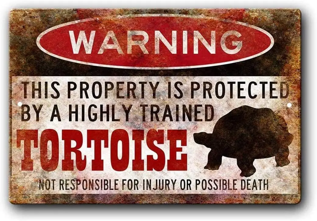 Tortoise Sign,Funny Metal Signs,Tortoise Gift,Tortoise Accessories,Tortoise Warning Sign,Pet Gift, Small Pet Tin Sign es-aluminu 
Tortoise Sign,Funny Metal Signs,Tortoise Gift,Tortoise Accessories,Tortoise Warning Sign,Pet Gift, Small Pet Tin Sign es-aluminu