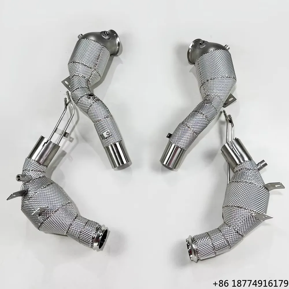 High Performance Exhaust Downpipe for SL63 4.0T 2022-2024 Exhaust Catalytic Converter, No Engine Failure Light
High Performance Exhaust Downpipe for SL63 4.0T 2022-2024 Exhaust Catalytic Converter, No Engine Failure Light
