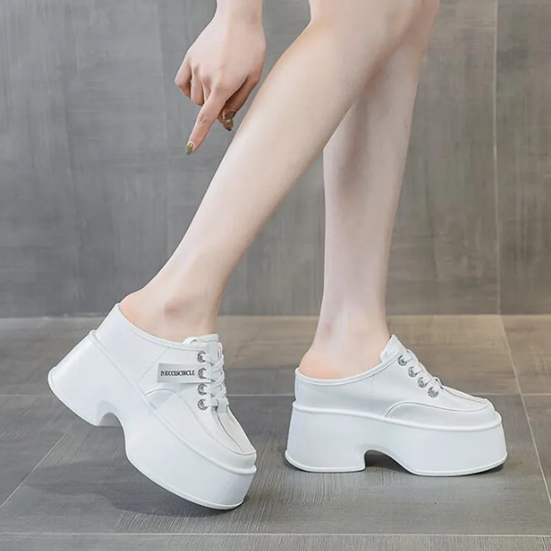 2026 New 11cm Platform Wedge Casual Punk Genuine Leather Breathable Summer Comfy Chunky Slippers High Brand Fashion Women Shoes
2026 New 11cm Platform Wedge Casual Punk Genuine Leather Breathable Summer Comfy Chunky Slippers High Brand Fashion Women Shoes