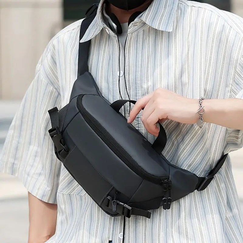 For General Fanny Bag Men's Travel Shoulder Bags Multi-Functional Belt Bag Waterproof Hip Pouch For Travel Outdoor Running
For General Fanny Bag Men's Travel Shoulder Bags Multi-Functional Belt Bag Waterproof Hip Pouch For Travel Outdoor Running