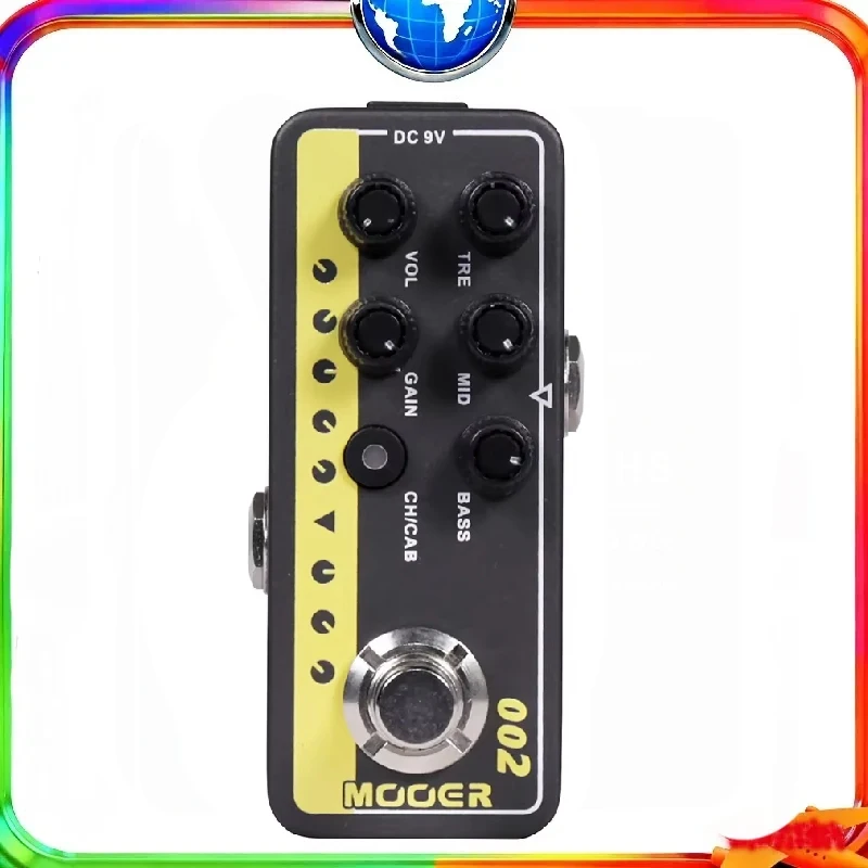 MOOER 002 Uk Gold 900 Dual Channel Digital Preamp Pedal - Guitar Effects Multieffects Preamp for Guitar Accessories
MOOER 002 Uk Gold 900 Dual Channel Digital Preamp Pedal - Guitar Effects Multieffects Preamp for Guitar Accessories
