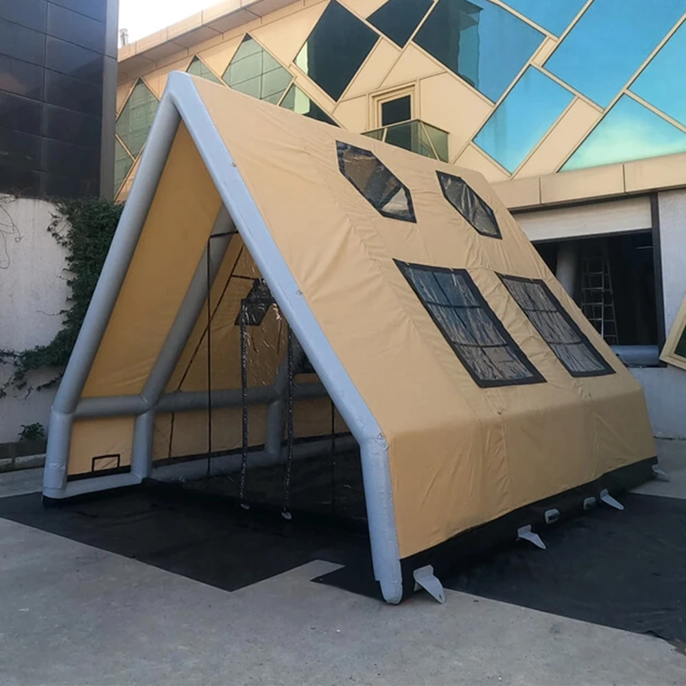 Family Outdoor Waterproof Inflatable Camping Tent, Portable Windproof Inflatable Shelter with Electric Air Pump
Family Outdoor Waterproof Inflatable Camping Tent, Portable Windproof Inflatable Shelter with Electric Air Pump