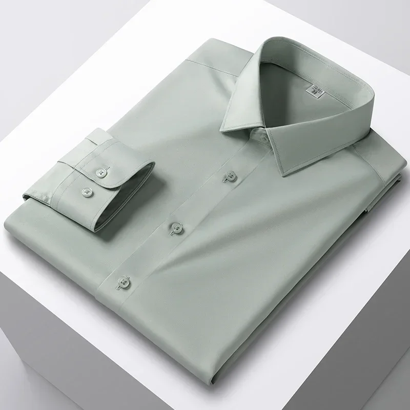 5XL Мужская однотонная гладкая рубашка Простая модная серо-синяя устойчивая к морщинам мягкая удобная деловая офисная одежда
5XL Мужская однотонная гладкая рубашка Простая модная серо-синяя устойчивая к морщинам мягкая удобная деловая офисная одежда