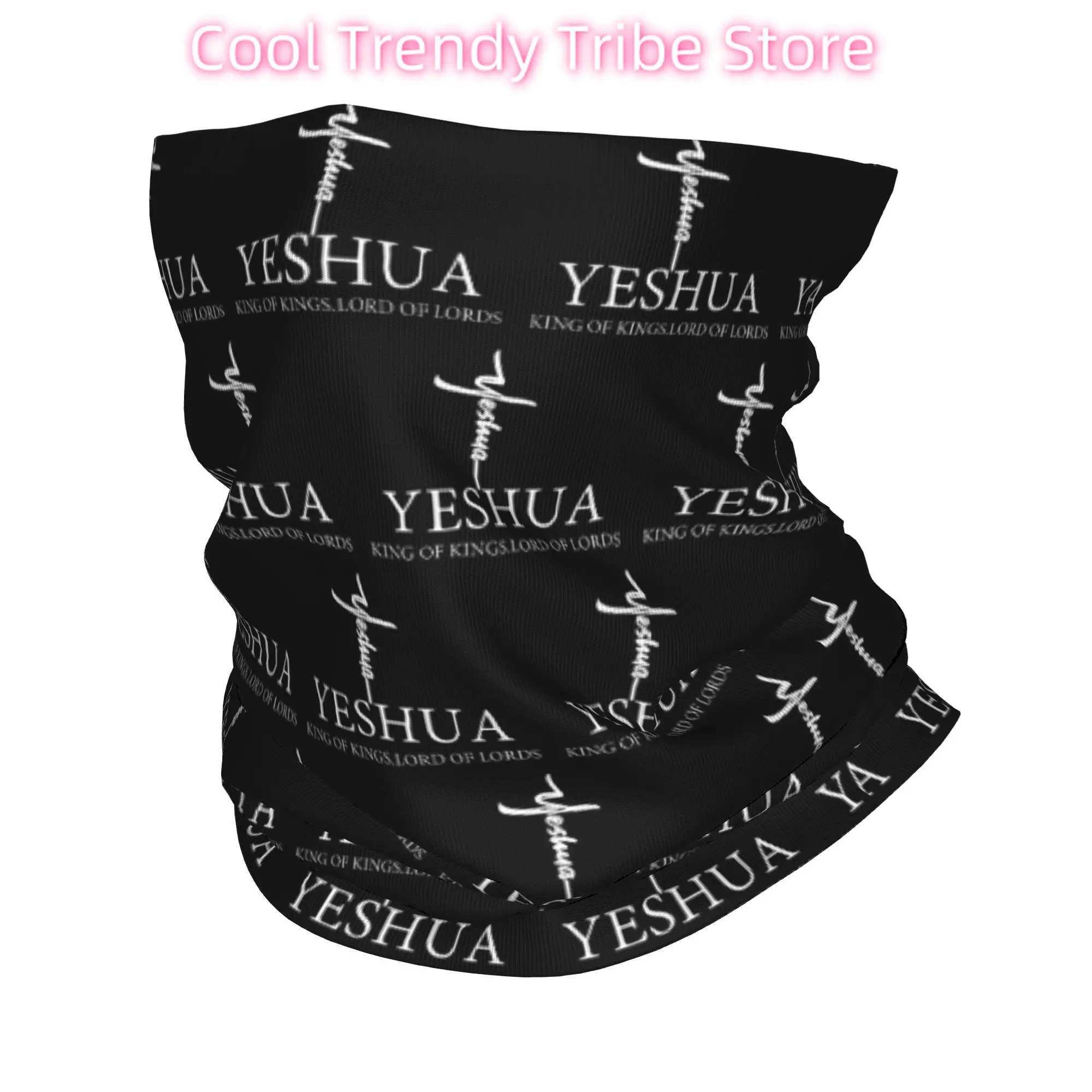 Custom Yeshua Jesus Christian Bandana Winter Neck Warmer Men Windproof Wrap Face Scarf for Ski Religion Faith Gaiter Headband
Custom Yeshua Jesus Christian Bandana Winter Neck Warmer Men Windproof Wrap Face Scarf for Ski Religion Faith Gaiter Headband