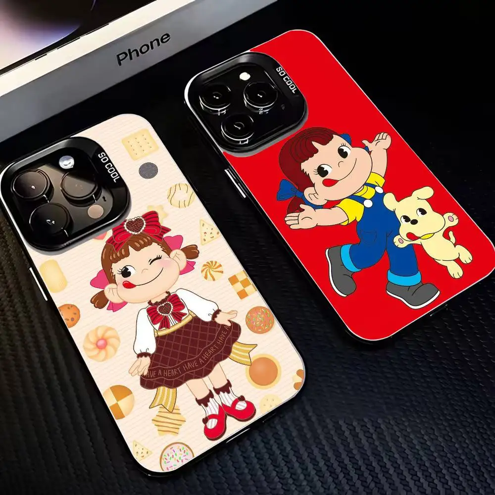 1pcFujiya Milky Peko-Chan Phone Case For iPhone17,16,15,14,13,12,11 Plus,Pro Max Black Matte Shockproof Cover
1pcFujiya Milky Peko-Chan Phone Case For iPhone17,16,15,14,13,12,11 Plus,Pro Max Black Matte Shockproof Cover