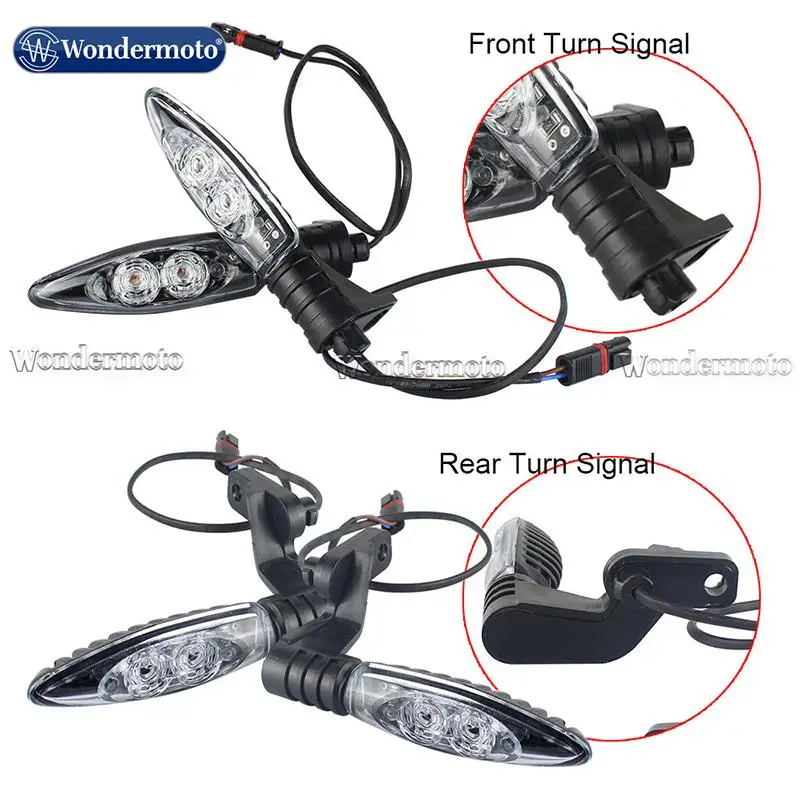 For BMW R1200, F800, F650GS, F700GS "Shuiniao" (Water Bird) ADV Motorcycle LED Front Turn Signals
For BMW R1200, F800, F650GS, F700GS "Shuiniao" (Water Bird) ADV Motorcycle LED Front Turn Signals