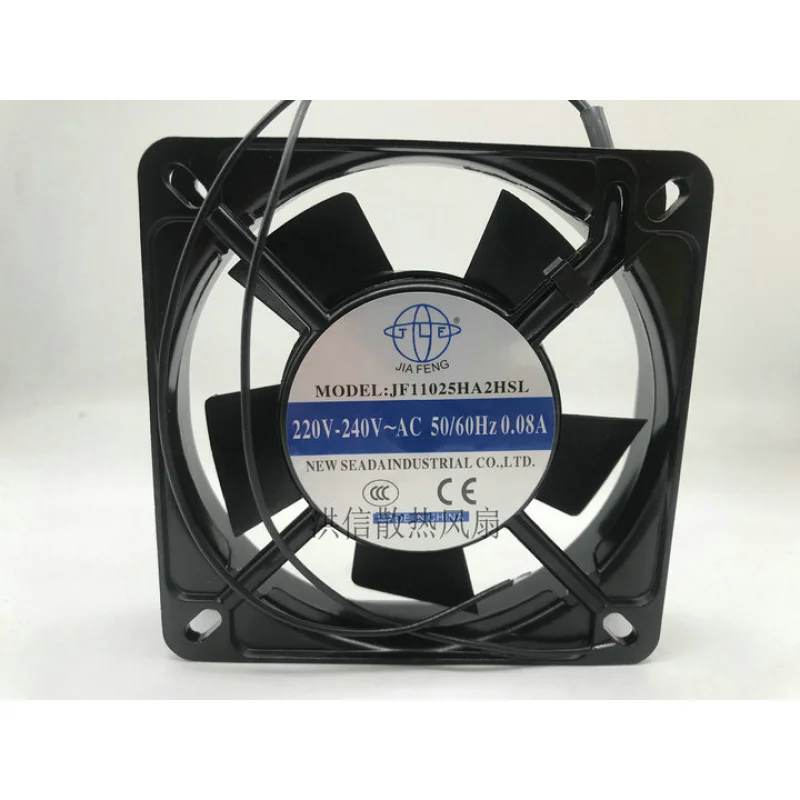 C FOR JIAFENG JF11025HA2HSL 220V 0.08A 11025 Chassis fan cooling fan
C FOR JIAFENG JF11025HA2HSL 220V 0.08A 11025 Chassis fan cooling fan