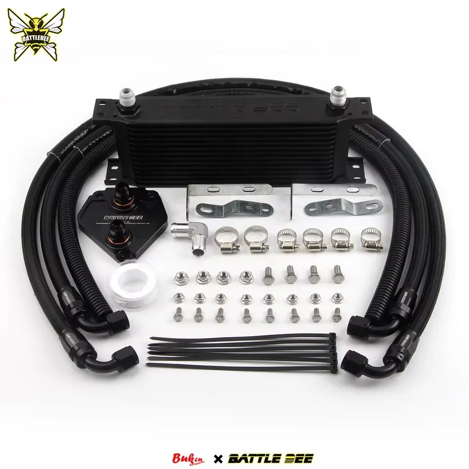 14 Row British Type Engine Transmission Oil Cooler With 10AN Fitting Adapter For Honda CIVIC FC 1.5T ver2.0 CVT BB-TCK-002R
14 Row British Type Engine Transmission Oil Cooler With 10AN Fitting Adapter For Honda CIVIC FC 1.5T ver2.0 CVT BB-TCK-002R