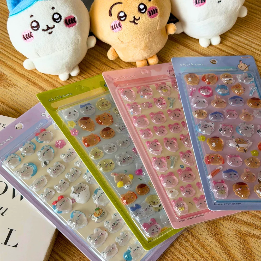 Chikawa 3D Crystal Kawaii Sticker Usagi Phone Case DIY Decoration Nail Decorative Stickers Girl Notebook Laptop Toys Waterproof
Chikawa 3D Crystal Kawaii Sticker Usagi Phone Case DIY Decoration Nail Decorative Stickers Girl Notebook Laptop Toys Waterproof