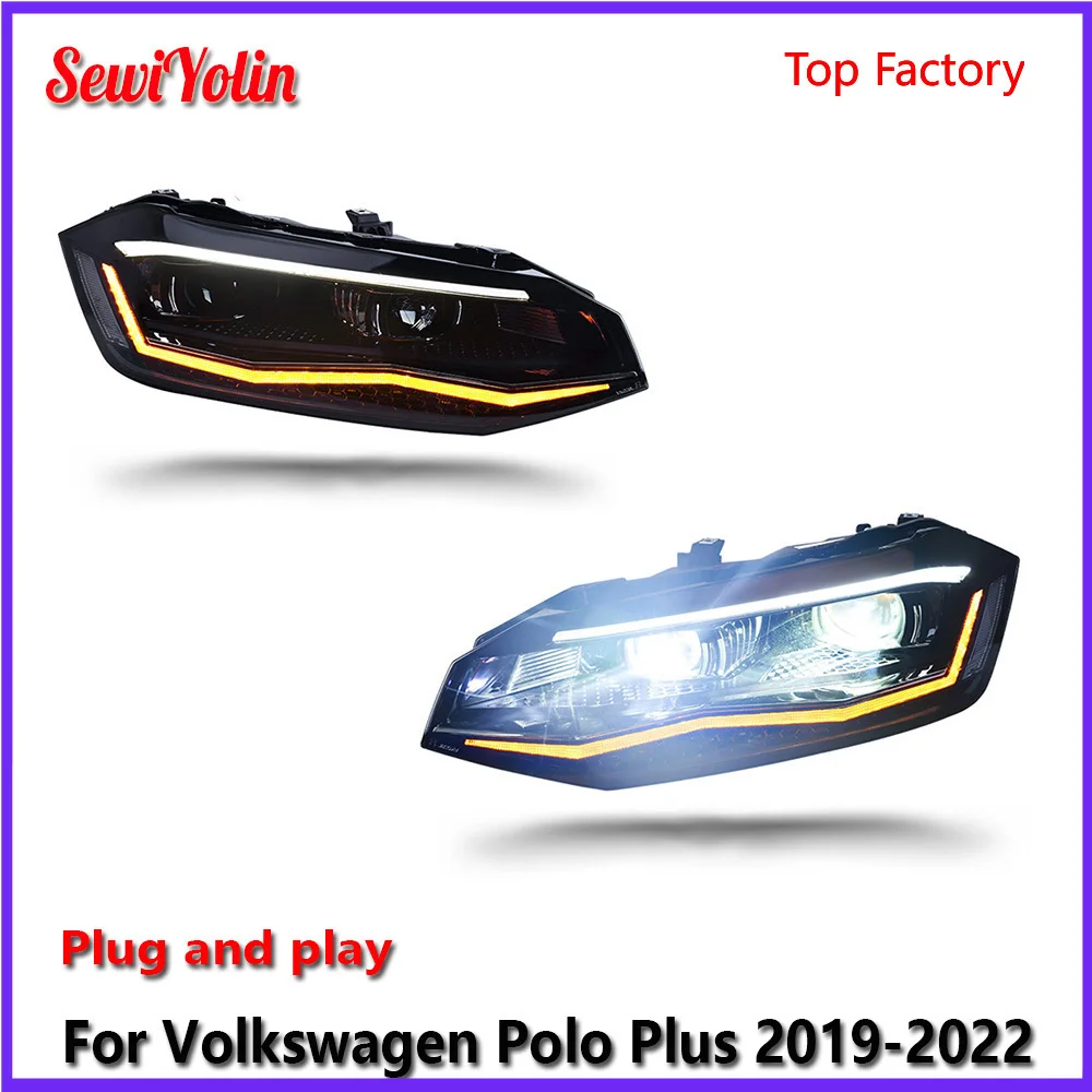Car LED Headlight Light Assemblies For Volkswagen Polo Plus 2019-2022 Auto Fog DRL Brake Turn Signal Lamp Plug And Play
Car LED Headlight Light Assemblies For Volkswagen Polo Plus 2019-2022 Auto Fog DRL Brake Turn Signal Lamp Plug And Play