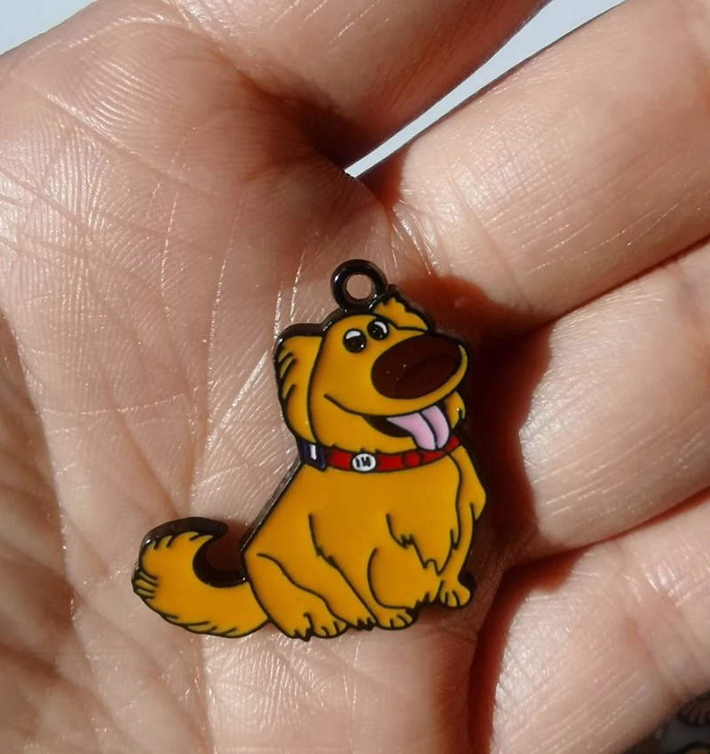 10 pcs Cartoon Jewelry Accessories Earrings Pendant DIY Handmade Key Chain Enamel Metal Charms gift
10 pcs Cartoon Jewelry Accessories Earrings Pendant DIY Handmade Key Chain Enamel Metal Charms gift