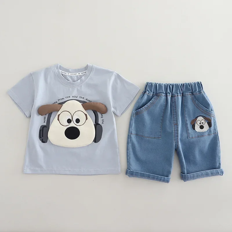New Summer Baby Boy Clothes Suit Children Cartoon T-Shirt Shorts 2Pcs/Sets Infant Girls Clothing Toddler Costume Kids Tracksuits
New Summer Baby Boy Clothes Suit Children Cartoon T-Shirt Shorts 2Pcs/Sets Infant Girls Clothing Toddler Costume Kids Tracksuits