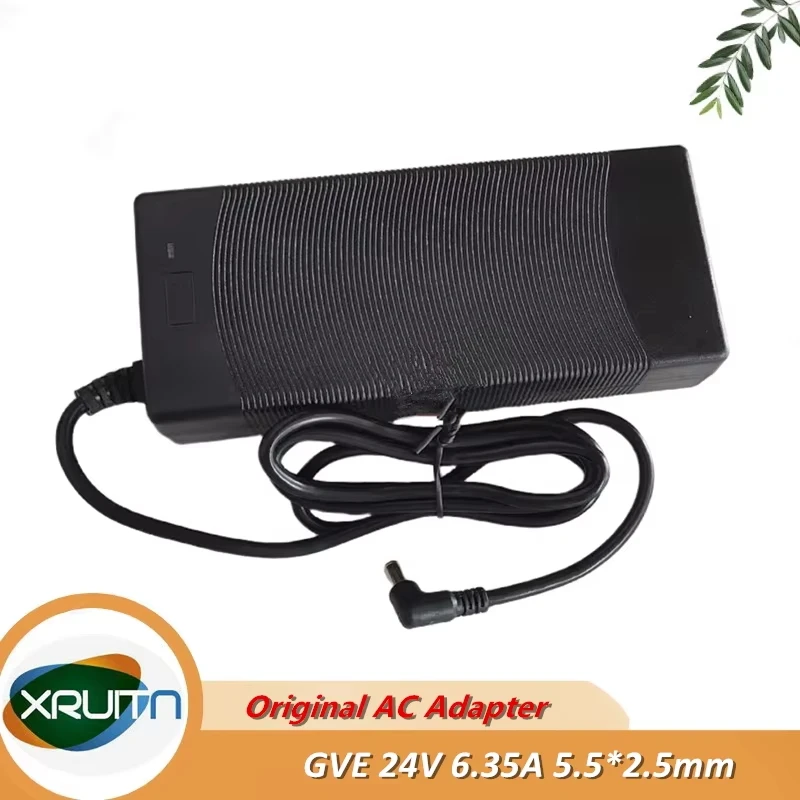 Original GVE GM152-240635-F AC Adapter 24V 6.35A Charger 152.4W Power Supply 5.5*2.5mm
Original GVE GM152-240635-F AC Adapter 24V 6.35A Charger 152.4W Power Supply 5.5*2.5mm