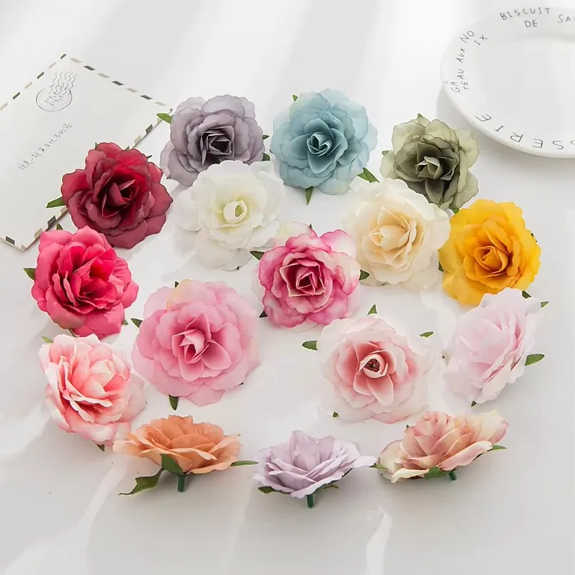 50PCS/100PC Artificial Flowers Silk Roses Head Wedding Decorative Bridal Accessories Home Outdoor Decor Christmas Garland
50PCS/100PC Artificial Flowers Silk Roses Head Wedding Decorative Bridal Accessories Home Outdoor Decor Christmas Garland