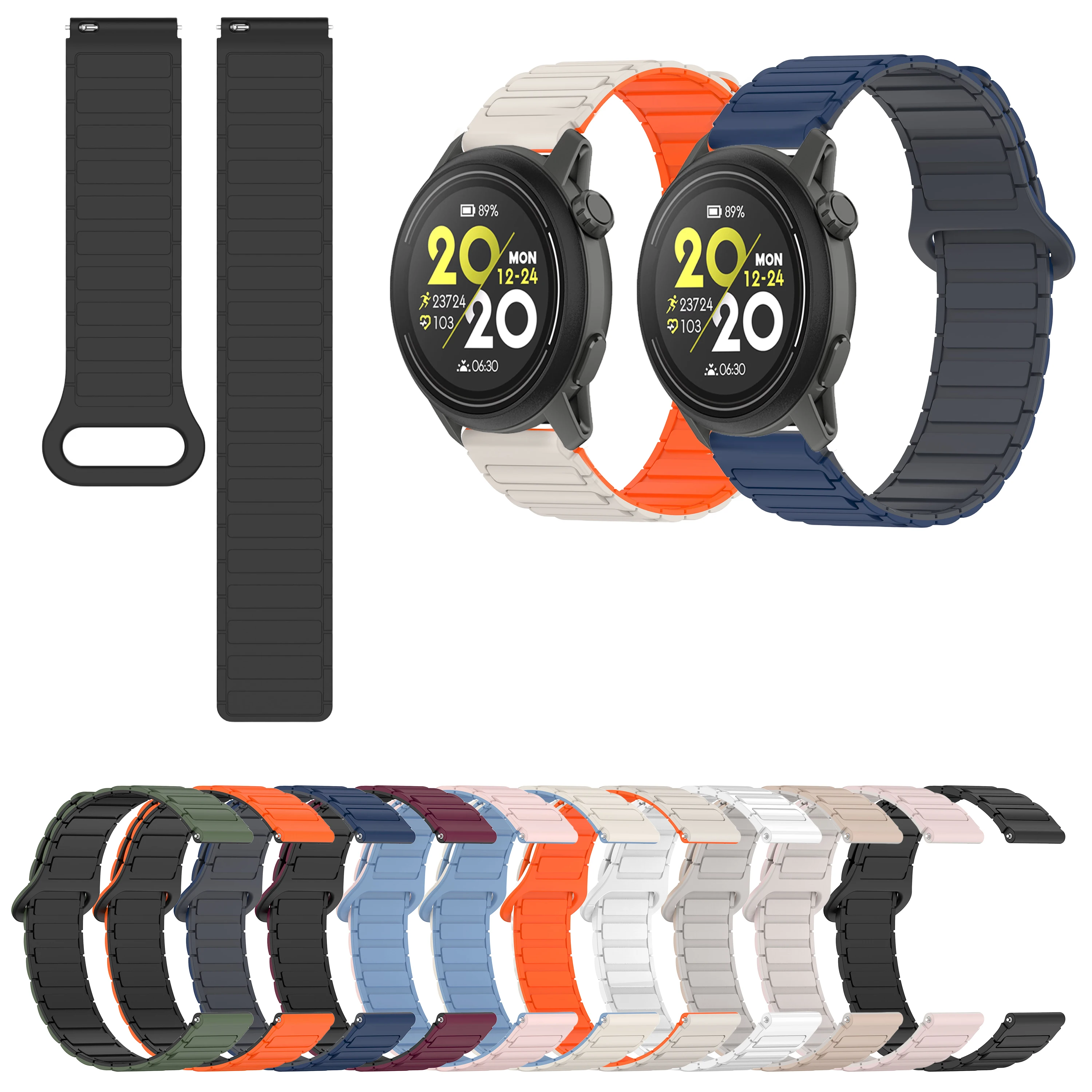 Магнитный силиконовый ремешок для умных часов COROS PACE 2 3/APEX 2 Pro/APEX Pro/APEX 42 мм 46 мм
Магнитный силиконовый ремешок для умных часов COROS PACE 2 3/APEX 2 Pro/APEX Pro/APEX 42 мм 46 мм