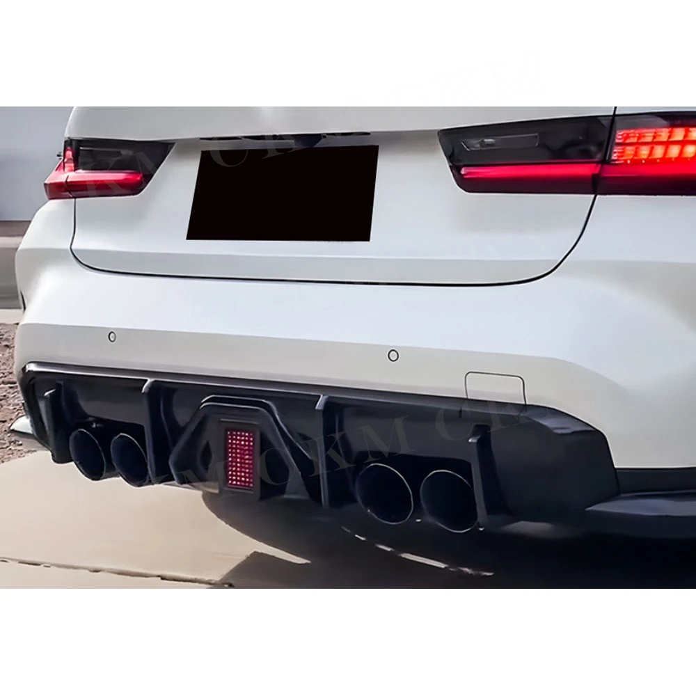 CKMUUER Carbon Fiber Rear Diffuser With Led Light Car Lip Spoiler Accessories for BMW G80 G82 G83 M3 M4 2021+ABS Back Lip Guard
CKMUUER Carbon Fiber Rear Diffuser With Led Light Car Lip Spoiler Accessories for BMW G80 G82 G83 M3 M4 2021+ABS Back Lip Guard