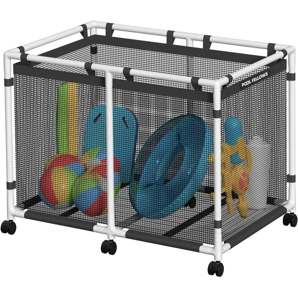 Large 214 Gallon Swimming Pool Storage Bin for Noodles, Toys, Floats, and Towels
Large 214 Gallon Swimming Pool Storage Bin for Noodles, Toys, Floats, and Towels