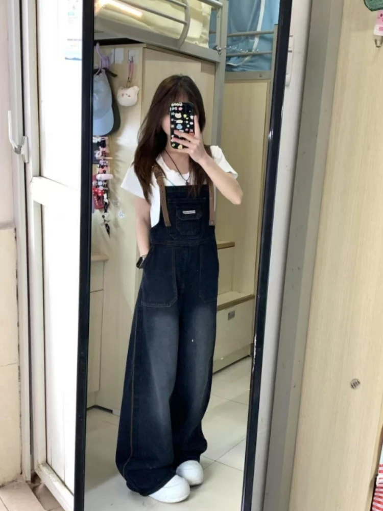 Sweet College Sle Summer Outfit Women's Loose Denim Overalls ort Sve T-irt Top Set Age-Defng Faionable Two-Piece
Sweet College Sle Summer Outfit Women's Loose Denim Overalls ort Sve T-irt Top Set Age-Defng Faionable Two-Piece