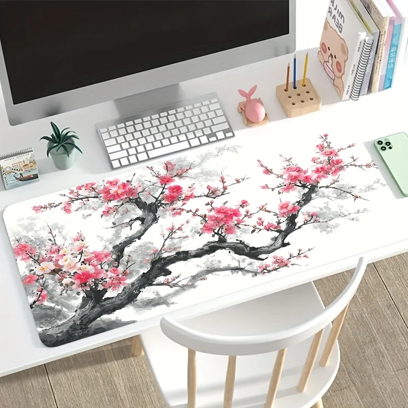 Ink Style Pink Plum Blossom Printed Desk Pad Extra Large Soft Rubber Mouse Pad Elegant Aesthetic Gaming Mat Multi-Size Desk Mat
Ink Style Pink Plum Blossom Printed Desk Pad Extra Large Soft Rubber Mouse Pad Elegant Aesthetic Gaming Mat Multi-Size Desk Mat