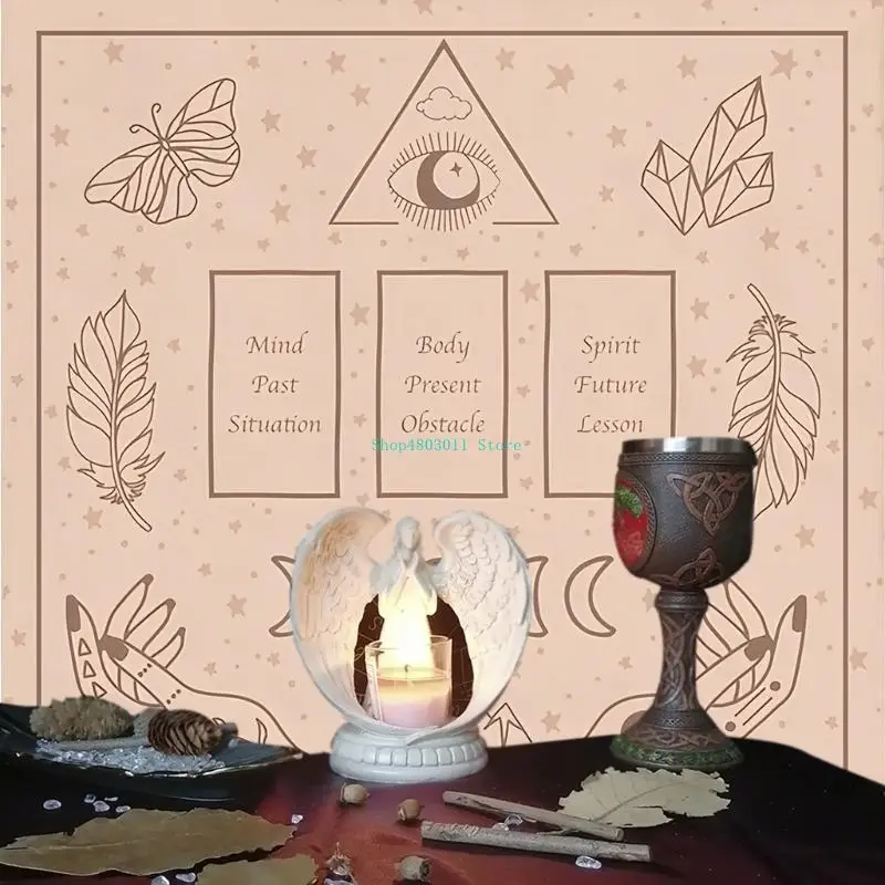 T3LD Tarots Tablecloth Altars Cloth Reading Card Astrologys Tablecloth Divinations Card Cloth Tapestry Wall Decoration
T3LD Tarots Tablecloth Altars Cloth Reading Card Astrologys Tablecloth Divinations Card Cloth Tapestry Wall Decoration