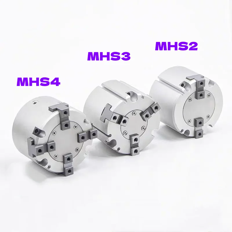 SMC type finger cylinder two jaw three jaw four jaw pneumatic chuck fixture MHS2/3/4-16/20/25/32/40
SMC type finger cylinder two jaw three jaw four jaw pneumatic chuck fixture MHS2/3/4-16/20/25/32/40