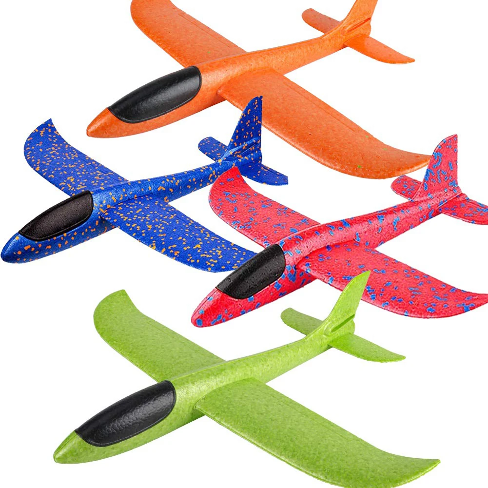50CM Big Foam Plane Glider Hand Throw Airplane Light Inertial EPP Bubble Planes Outdoor Launch Kids Toys for Children Boys Gift
50CM Big Foam Plane Glider Hand Throw Airplane Light Inertial EPP Bubble Planes Outdoor Launch Kids Toys for Children Boys Gift