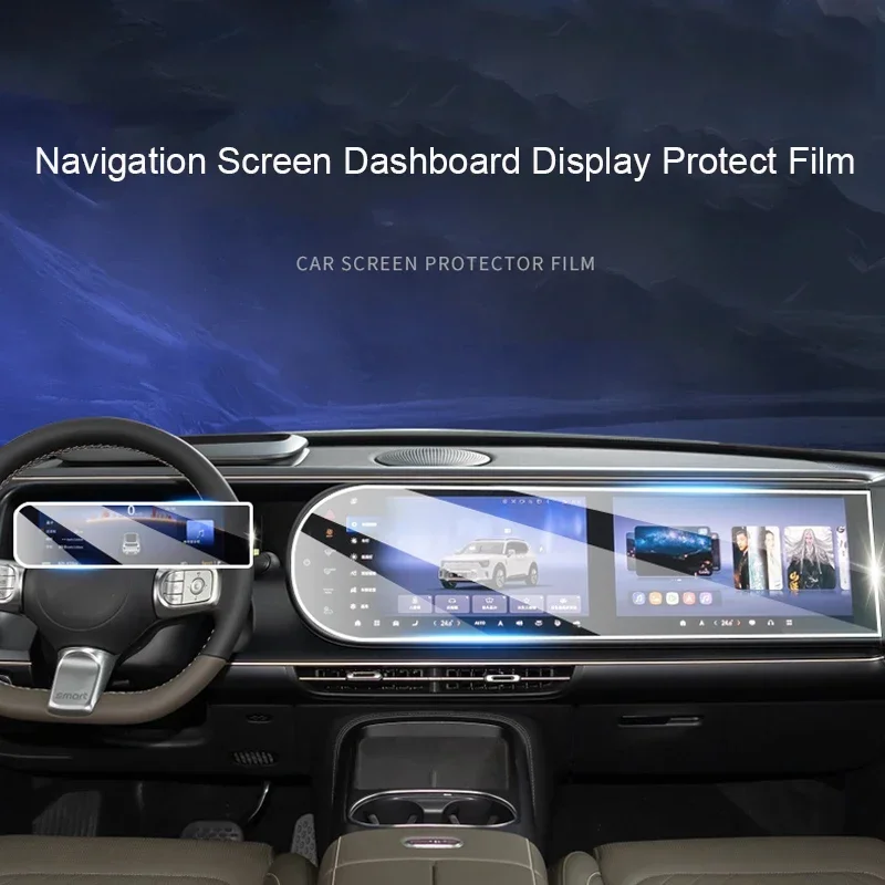 For SMART #1 #3 #5 LHD RHD 2022-Present Car GPS Navigation Screen Protect Tempered Film Dashboard Display Sticker Auto Accessory
For SMART #1 #3 #5 LHD RHD 2022-Present Car GPS Navigation Screen Protect Tempered Film Dashboard Display Sticker Auto Accessory
