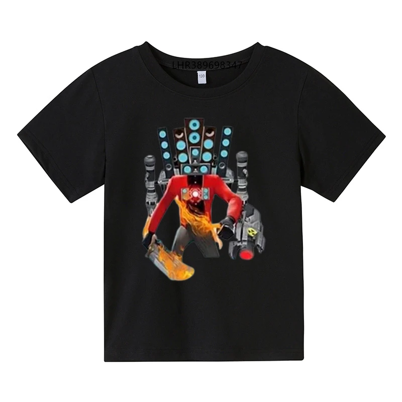Skibidi Toilet Children's T-shirt Summer Casual Print Top Boy Girls age 3-12 Short black Sleeve round neck Anime Clothing
Skibidi Toilet Children's T-shirt Summer Casual Print Top Boy Girls age 3-12 Short black Sleeve round neck Anime Clothing