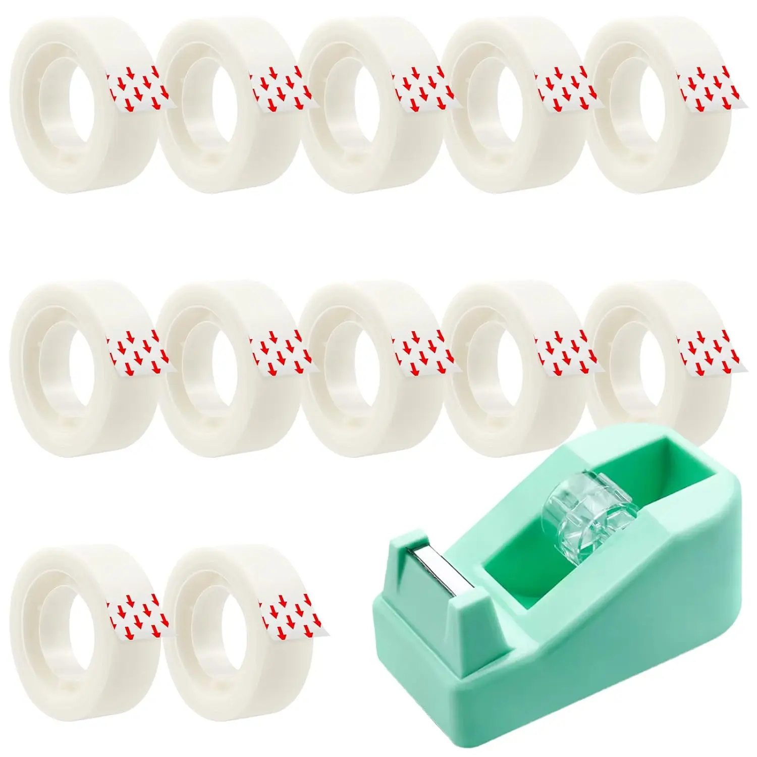 13 Rolls Invisible Tape, 0.7" x 1000" Each, 140 Dot Glue, Matte Finish, for Labeling & Calibration, Fits Standard Dispensers
13 Rolls Invisible Tape, 0.7" x 1000" Each, 140 Dot Glue, Matte Finish, for Labeling & Calibration, Fits Standard Dispensers