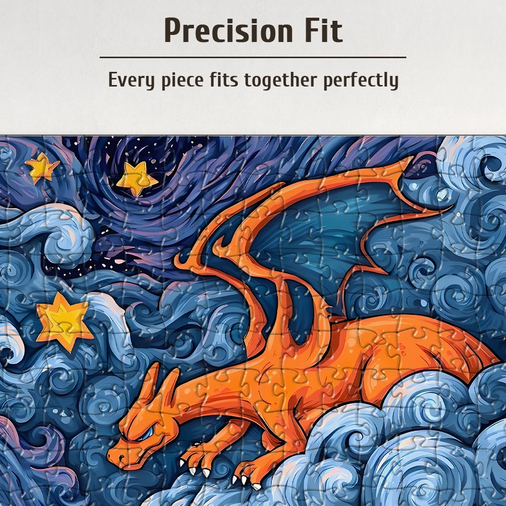 Деревянная головоломка «Покемон Чармандер» — развивающая игрушка с различным количеством деталей: 108/200/300/500/1000 элементов.
Деревянная головоломка «Покемон Чармандер» — развивающая игрушка с различным количеством деталей: 108/200/300/500/1000 элементов.