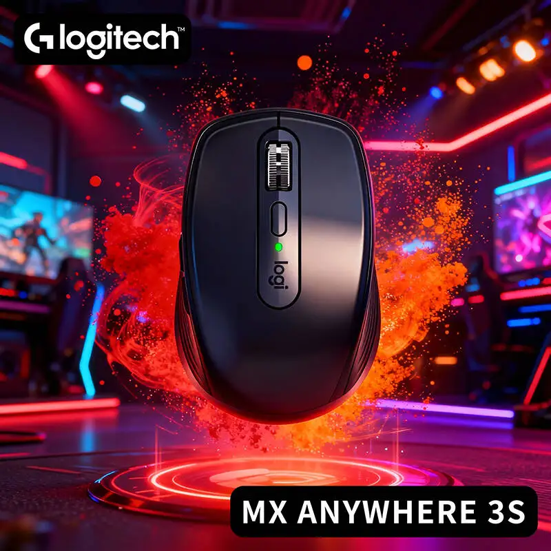 Logitech MX Anywhere 3S Office Mouse - 8000 DPI Glass Tracking, MagSpeed Scroll, Quiet Clicks, USB-C Charging
Logitech MX Anywhere 3S Office Mouse - 8000 DPI Glass Tracking, MagSpeed Scroll, Quiet Clicks, USB-C Charging