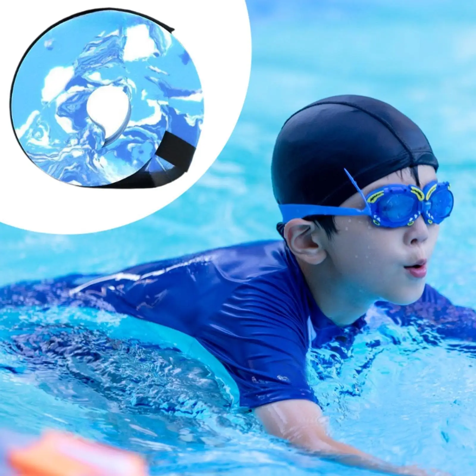 Swimming Arm Float Ring Lightweight EVA Training Equipment Armlets for Kids Adults Pool Exercise Fitness
Swimming Arm Float Ring Lightweight EVA Training Equipment Armlets for Kids Adults Pool Exercise Fitness