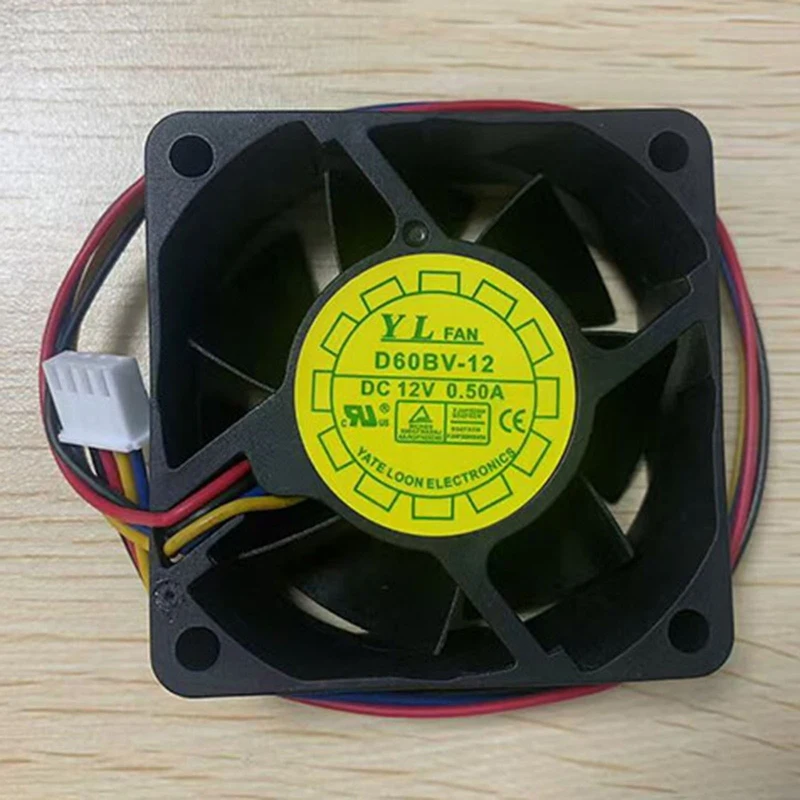A+for New YATE LOON YaLn FAN D60BV-12 DC12V 0.50A 2-Wire Cooling Fan
A+for New YATE LOON YaLn FAN D60BV-12 DC12V 0.50A 2-Wire Cooling Fan
