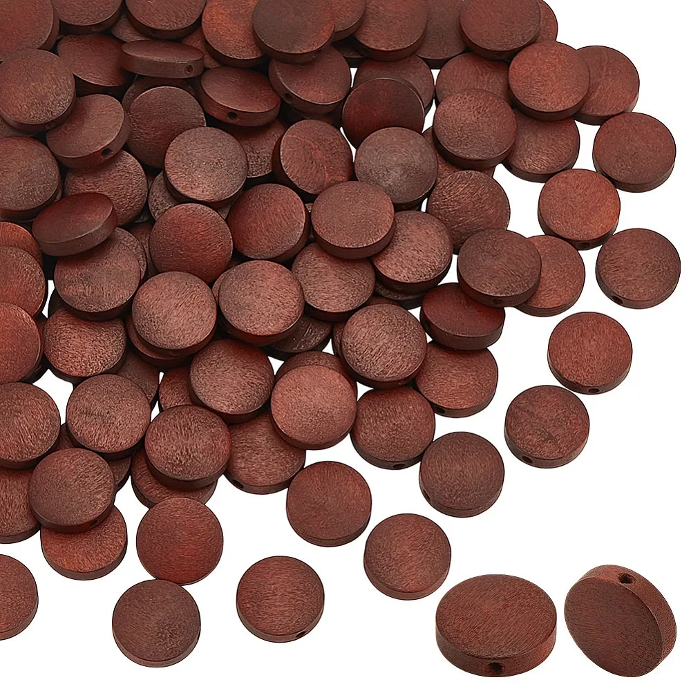 Pear Wood Beads Dyed Flat Round Saddle Brown 15x4mm Hole: 1.8mm 120pcs
Pear Wood Beads Dyed Flat Round Saddle Brown 15x4mm Hole: 1.8mm 120pcs
