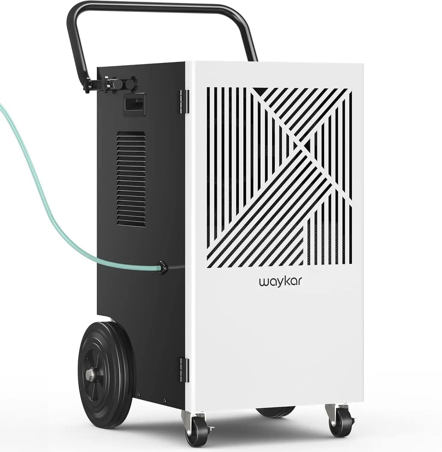 155 Pints Commercial Dehumidifier with Pump, Drain Hose and Washable Filter Space up to 8000 Sq. Ft, for Basements, Industrial
155 Pints Commercial Dehumidifier with Pump, Drain Hose and Washable Filter Space up to 8000 Sq. Ft, for Basements, Industrial
