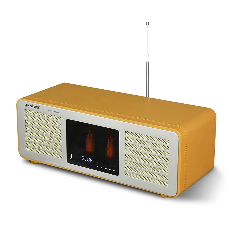 Amoi D-200 Двойные электронные лампы Кожаный динамик Hi-Fi Ретро Настольный Bluetooth5.0 Аудиодинамик Встроенный модуль приема FM
Amoi D-200 Двойные электронные лампы Кожаный динамик Hi-Fi Ретро Настольный Bluetooth5.0 Аудиодинамик Встроенный модуль приема FM